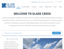 Tablet Screenshot of gladecreek.com